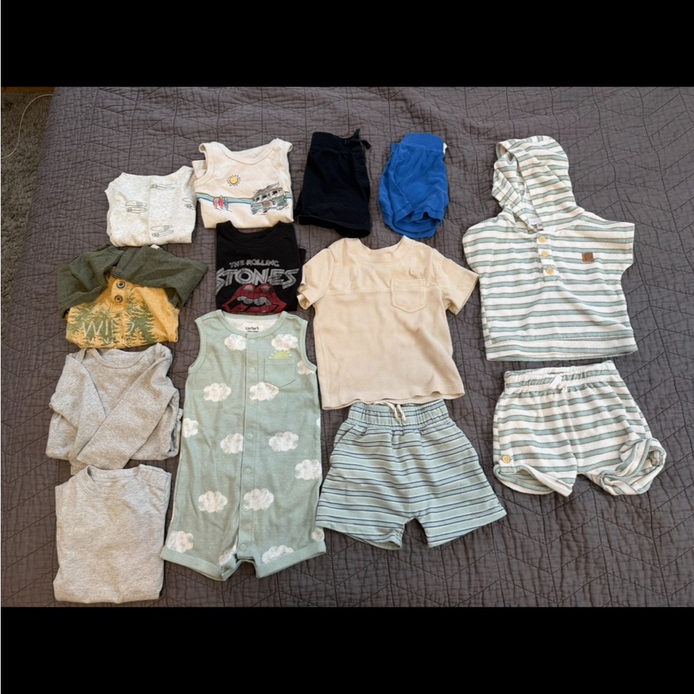 Baby boy clothing bundle size 12-18 months!